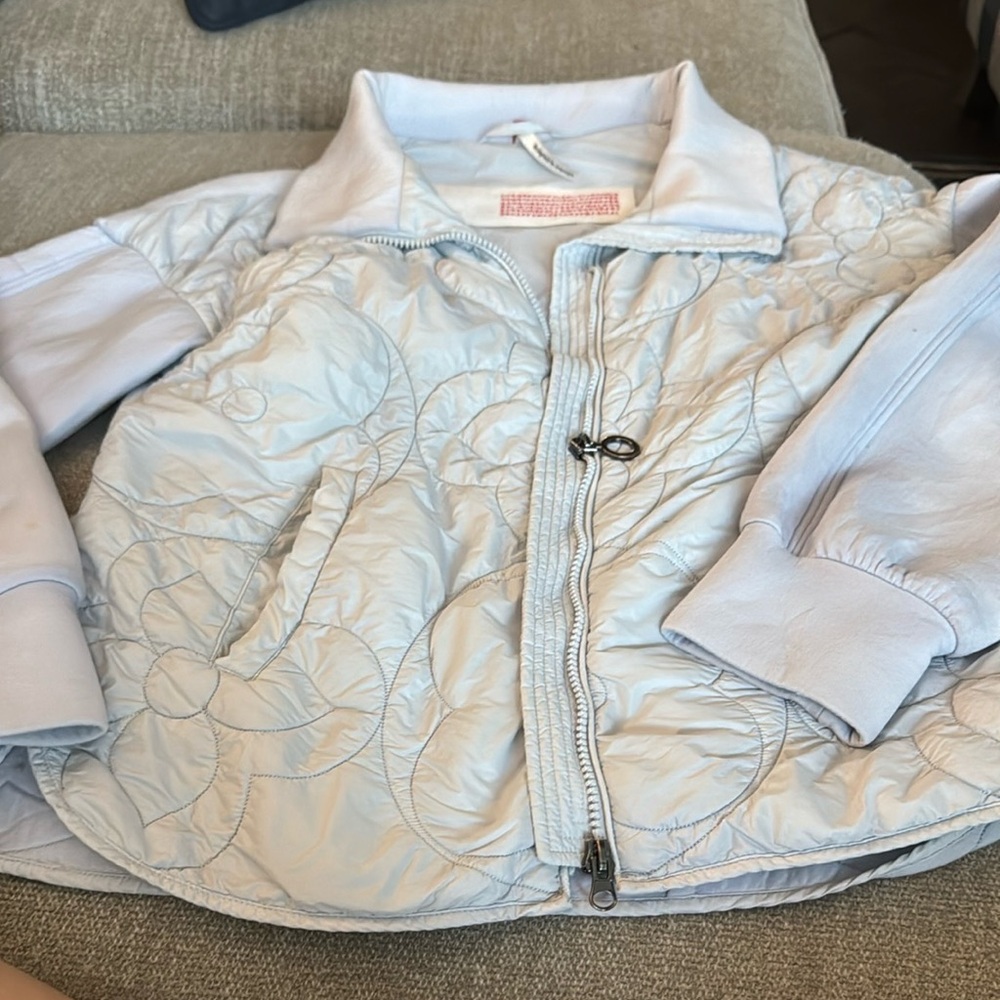 Bugatti  Ice Blue Puffer Jacket Quilted Design